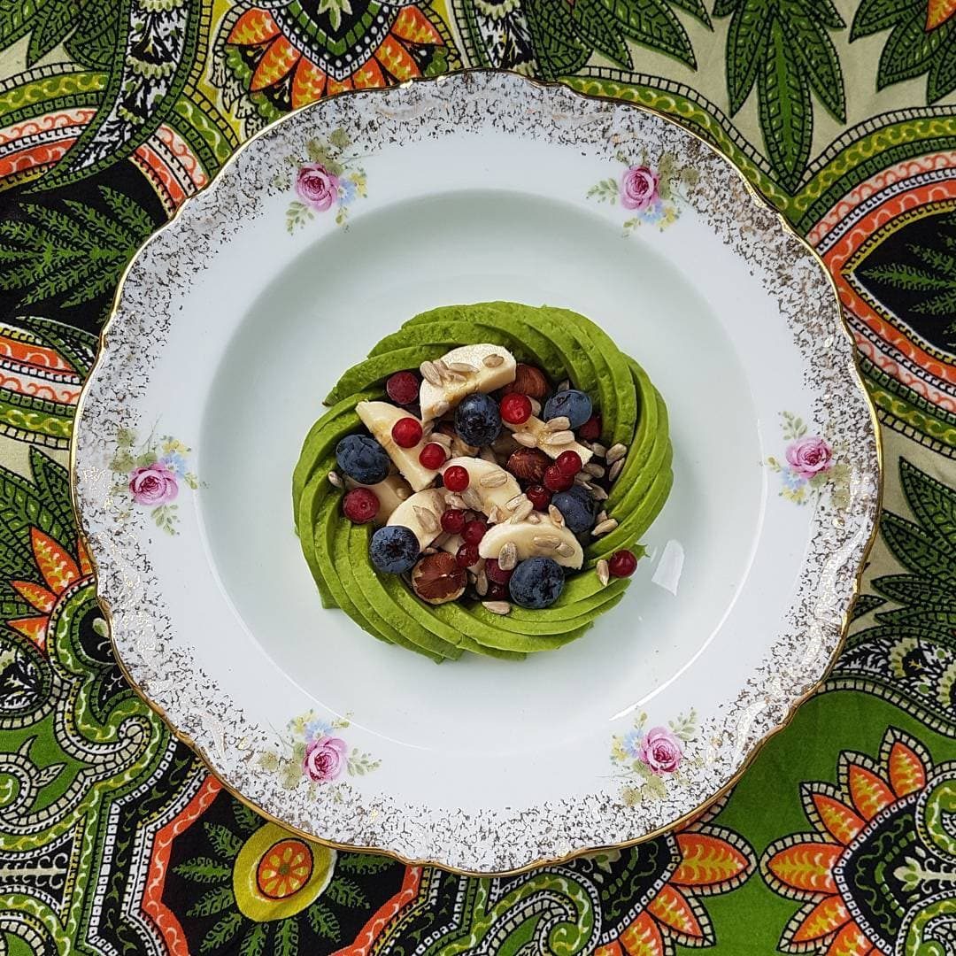 Avokadosallad till frukost