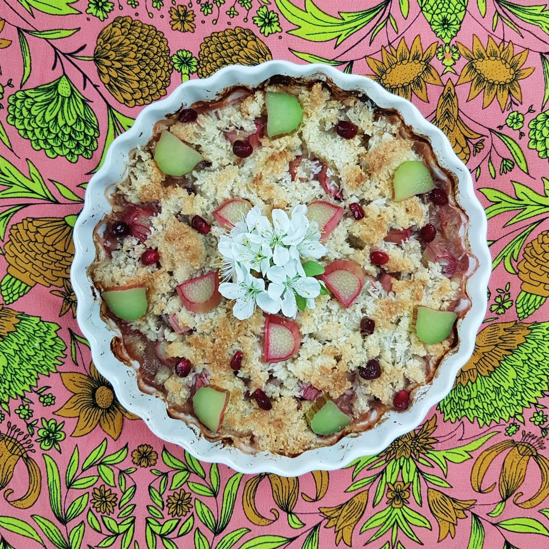 Rabarberpaj Paleo (ej LCHF)