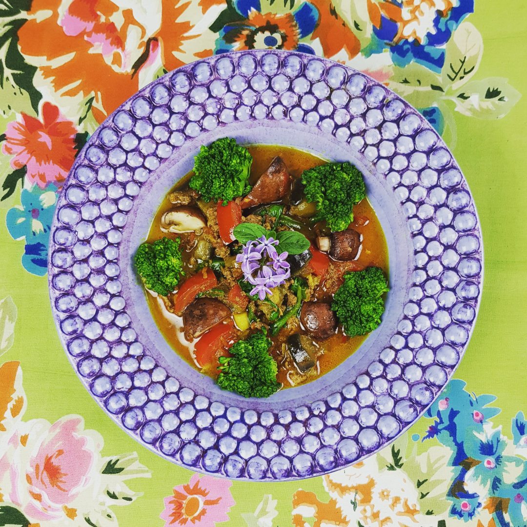 Indisk köttfärsgryta