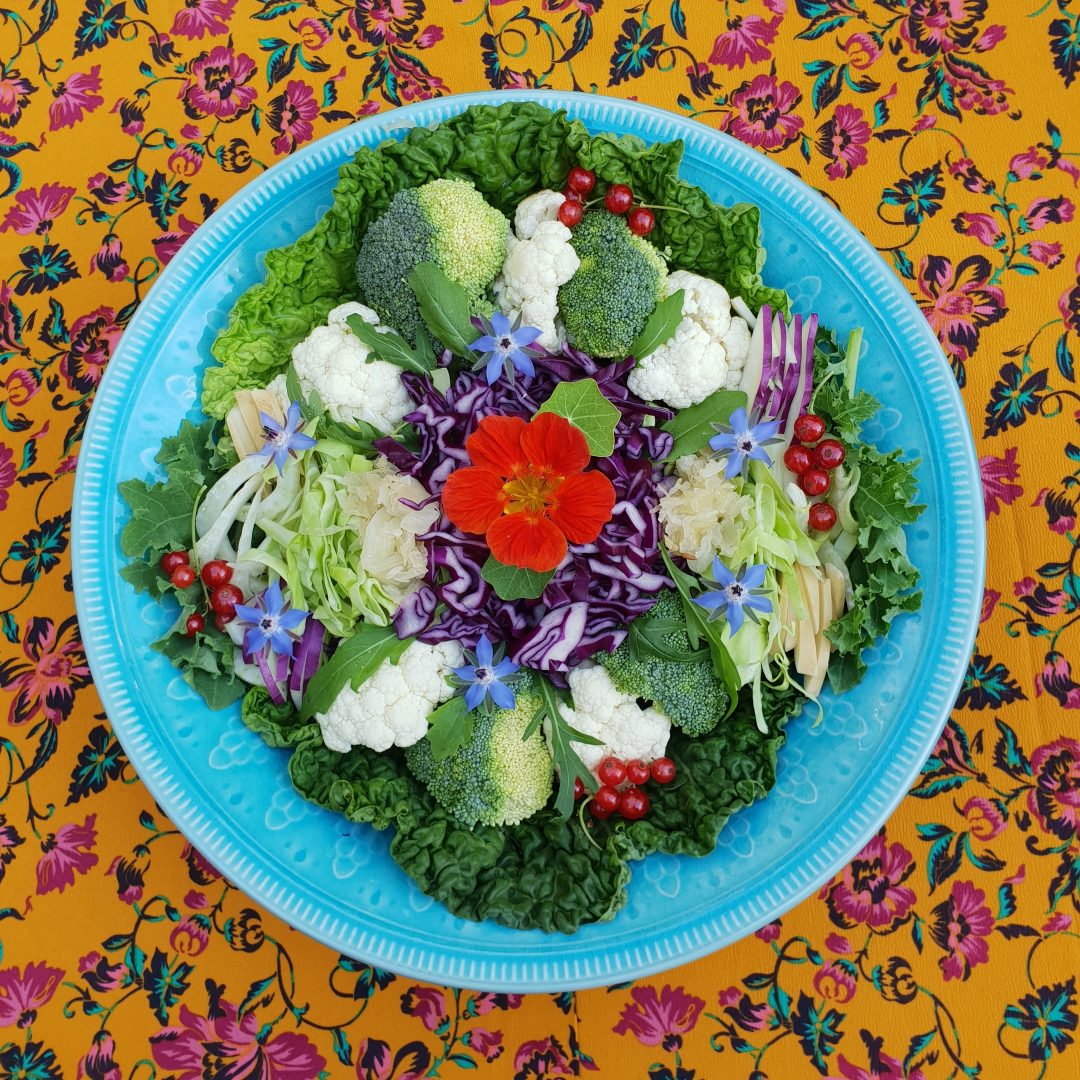 Rekord i kålsallad, träning och semester