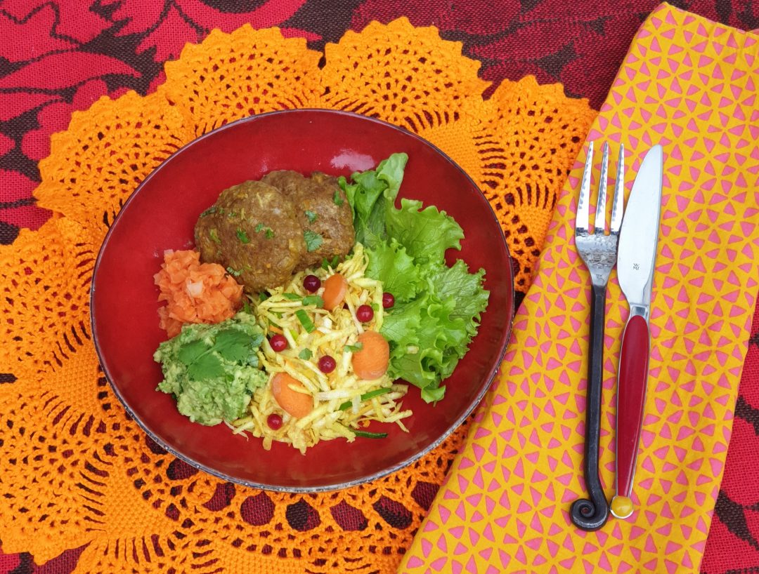 Lammfärsbiffar med rotselleriris Paleo / LCHF / AIP