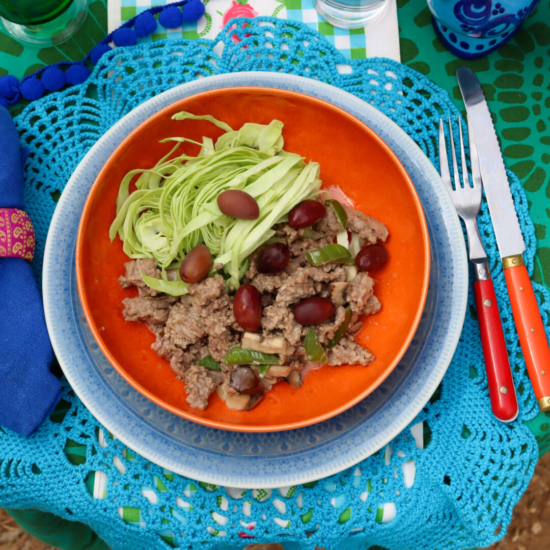 Supergod köttfärsås, Paleo – LCHF – AIP